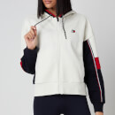 Tommy Sport Women's Colorblocked Full Zip Hoody - Ivory