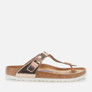 Birkenstock Womens's Gizeh Nl WB Sandals - Metallic Copper