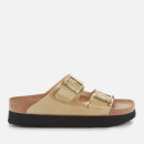 Birkenstock Womens's Arizona BF Sandals - Metallic Gold