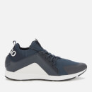 HUGO Men's Hybrid Running Style Trainers - Dark Blue