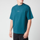 Acne Studios Men's Reverse Logo T-Shirt - Deep Petrol