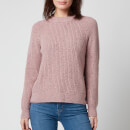 Superdry Women's Freya Tweed Crew Jumper - Candy Pink Tweed