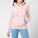 Superdry Women's Orange Label Overhead Hoodie - Sandy Pink Snowy