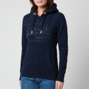 Superdry Women's Vl Tonal Emb Hoodie - Nautical Navy