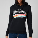 Superdry Women's Vl Ns Hoodie - Eclipse Navy