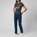 Superdry Women's Script Sequin T-Shirt - Charcoal Marl