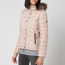 Superdry Women's Luxe Fuji Padded Jacket - Soft Pink