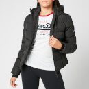 Superdry Women's Spirit Sports Puffer Jacket - Black