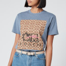 Coach 1941 Women's Chinese Collective Logo T-Shirt - Chambray