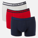 Tommy Hilfiger Men's Tommy Logo 3 Pack Trunks - Blue/Red/White