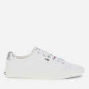 Tommy Jeans Women's Hazel Casual Canvas Trainers - White