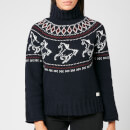 Barbour Women's Robertshaw Knitted Jumper - Navy