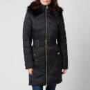 Barbour International Women's Match Quilt Coat - Black