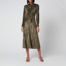 Stine Goya Women's Asher Midi Dress - Wave Seaweed