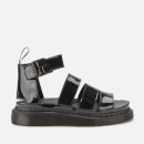 Dr. Martens Women's Clarissa 2 Patent Sandals - Black Patent