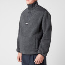 Napapijri X Martine Rose Men's T-Crantock Sherpa Fleece - Cloud Grey