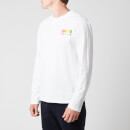 Napapijri X Martine Rose Men's S-Ogo Long Sleeve T-Shirt - Bright White