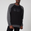 Emporio Armani Men's Raglan Terry Sweatshirt - Black