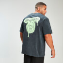 MP x Zack George Acid Wash Oversized Tee - Neon Green - M