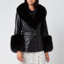 Saks Potts Women's Shorty Coat - Black