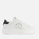 Karl Lagerfeld Men's Kapri Maison Karl Lace Leather Trainers - White