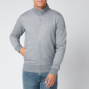 Gant Men's The Original Full Zip Cardigan - Dark Grey Melange