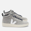 Veja Women's Roraima Suede Hiking Style Boots - Oxford Grey/White