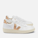 Veja Women's V-10 Leather Trainers - Extra White/Venus