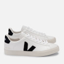 Veja Women's Campo Chrome Free Leather Trainers - Extra White/Black
