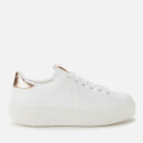 Victoria Women's Sustainable Leather Cupsole Trainers - Nude