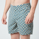 Frescobol Carioca Men's Pangra Classic Swim Shorts - Twine/Twilight