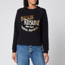 Maison Kitsuné Women's Sweatshirt Palais Royal - Black
