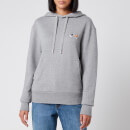 Maison Kitsuné Women's Hoodie Double Fox Head Patch - Grey Melange