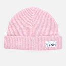 Ganni Women's Recycled Wool Knit Beanie - Sweet Lilac