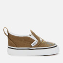 Vans Toddlers' Dineapple Floral Slip-On Trainers - Military Olive/True White