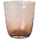 Broste Copenhagen Hammered Glass Small Tumbler - Natural