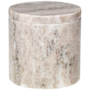 Broste Copenhagen Marble Canister - Tan