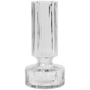 Broste Copenhagen Hyacinth Glass Vase - Medium - Clear