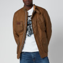 Barbour International Men's Slim International Wax Jacket - Sand