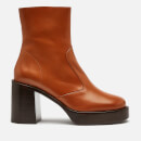 Simon Miller Women's Low Raid Heeled Boots - Toffee