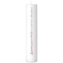 Broste Copenhagen Countdown Advent Candle - Red/White