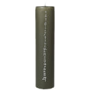 Broste Copenhagen Countdown Advent Candle - Green/Silver