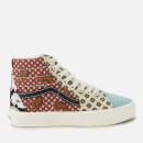Vans Women's Tiger Patchwork Sk8 Hi-Top Trainers - Black/True White