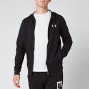 Emporio Armani EA7 Men's Zipped Hoodie - Black