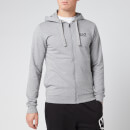 Emporio Armani EA7 Men's Zipped Hoodie - Grey