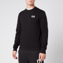 Emporio Armani EA7 Men's Chest Logo Sweatshirt - Black