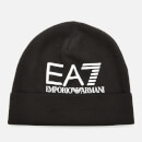 Emporio Armani EA7 Men's Logo Beanie - Black