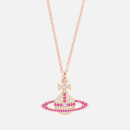 Vivienne Westwood Women's Kika Pendant - Pink Gold Crystal Fuchsia Violet