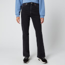 Levi's Women's Ribcage Boot Jeans - Black Bayou ML