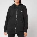 adidas by Stella McCartney Women's Full-Zip Hoodie - Black Melange